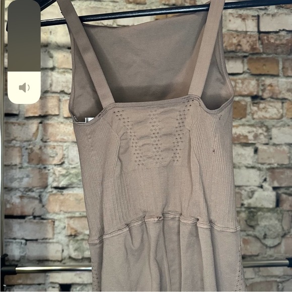 Free People God Karma High-neck onsie sz XS/S color wild mustang - Picture 6 of 7